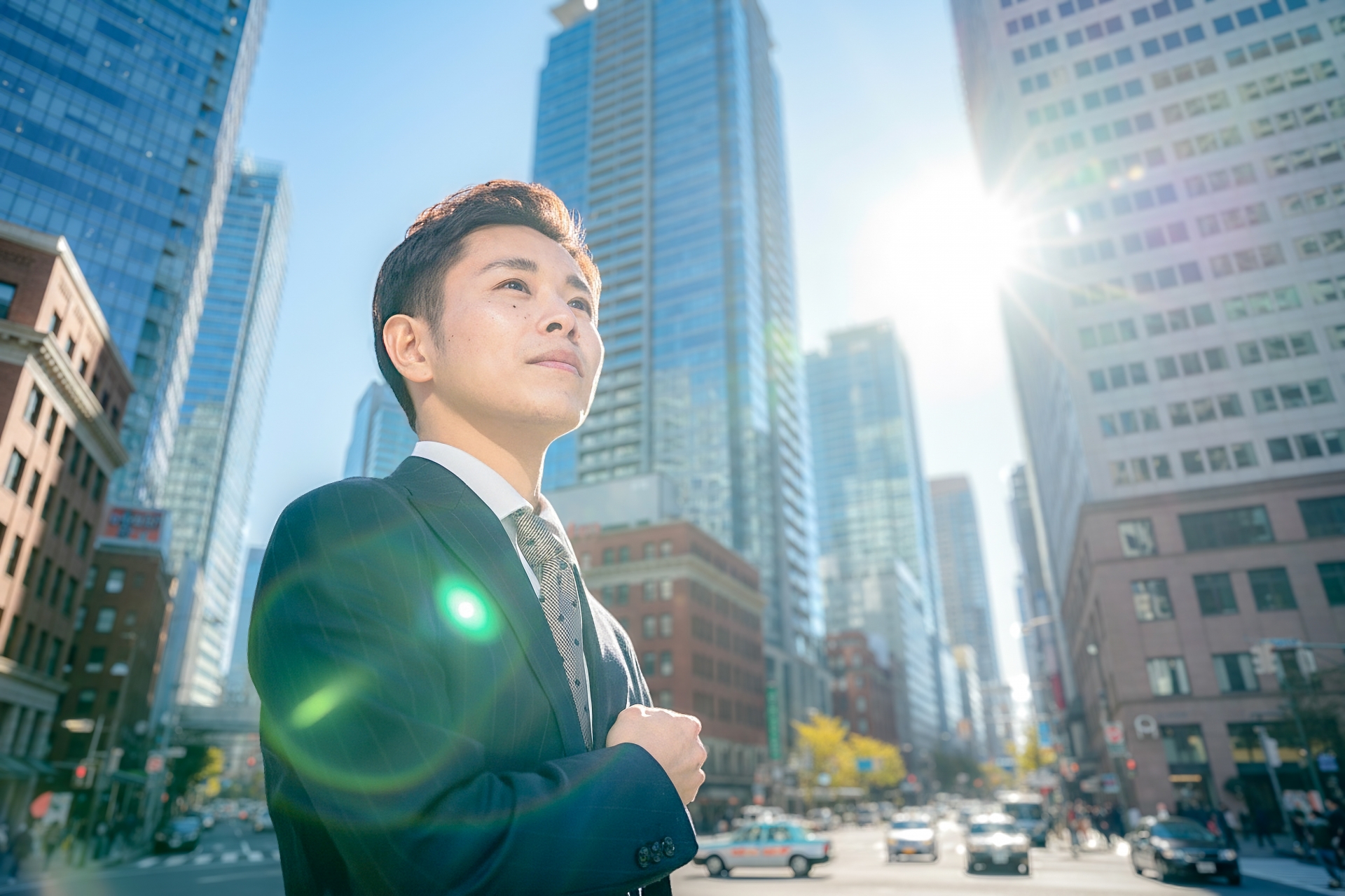 働くビジネスマン