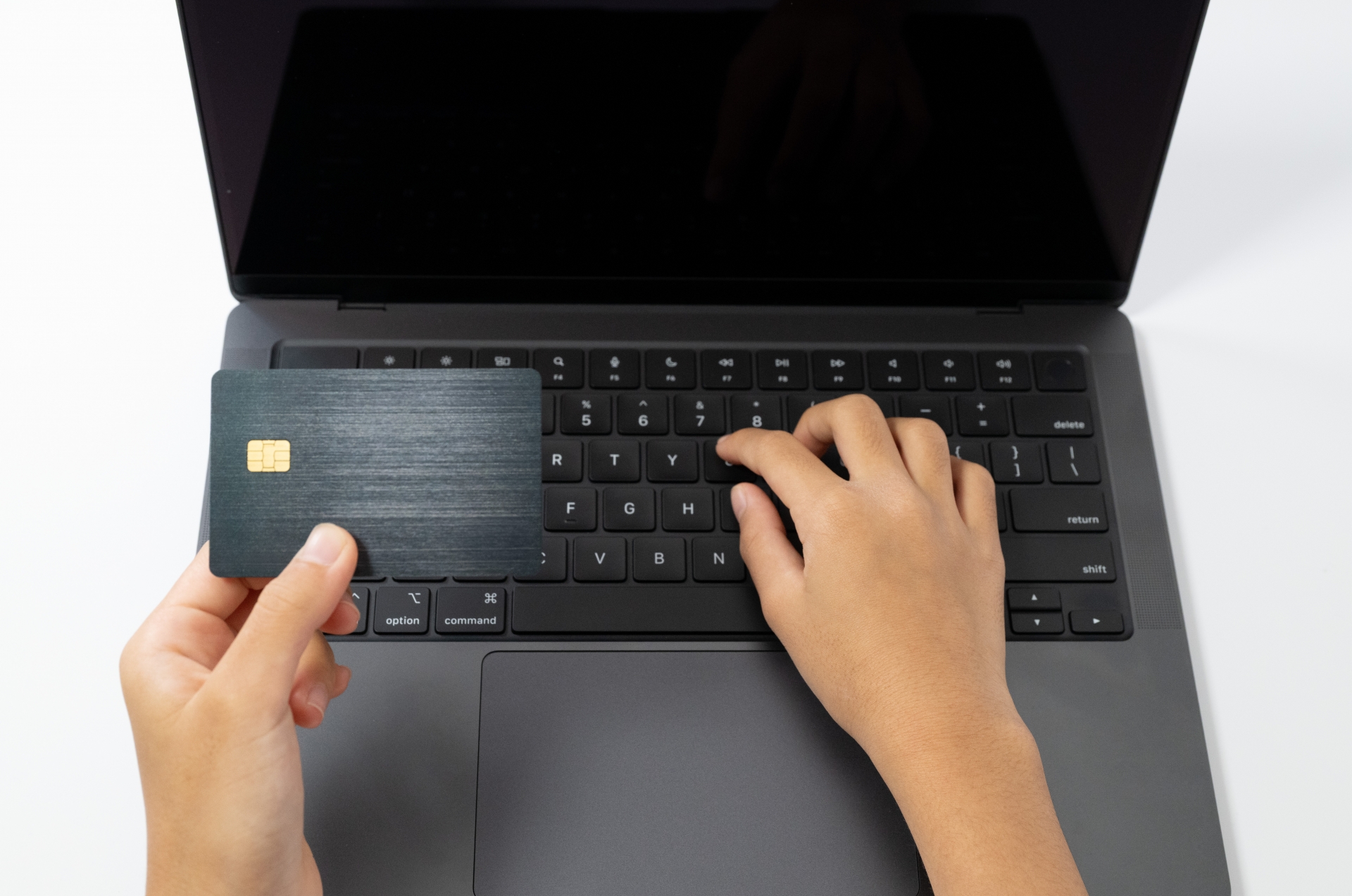 クレカ番号を入力する