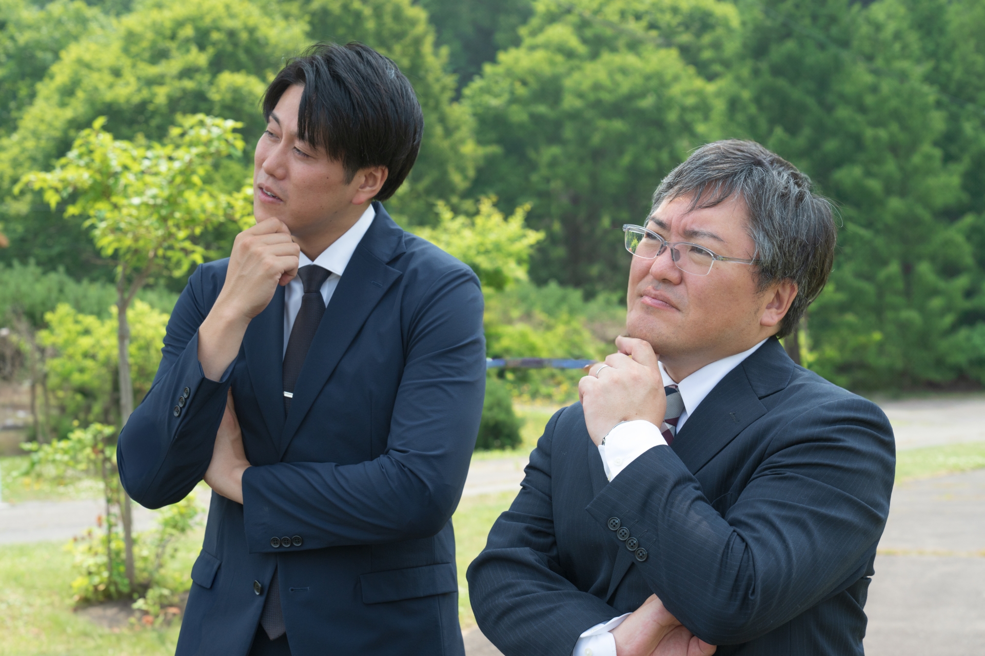 悩めるビジネスマン