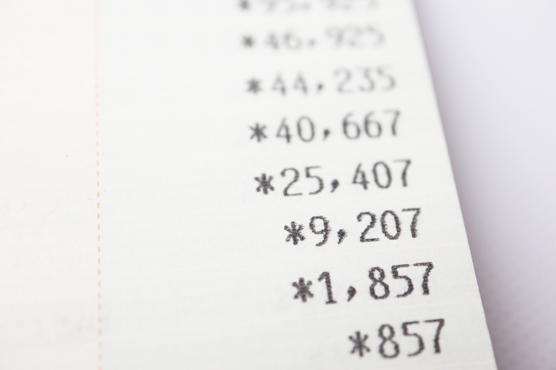 通帳の残高画像