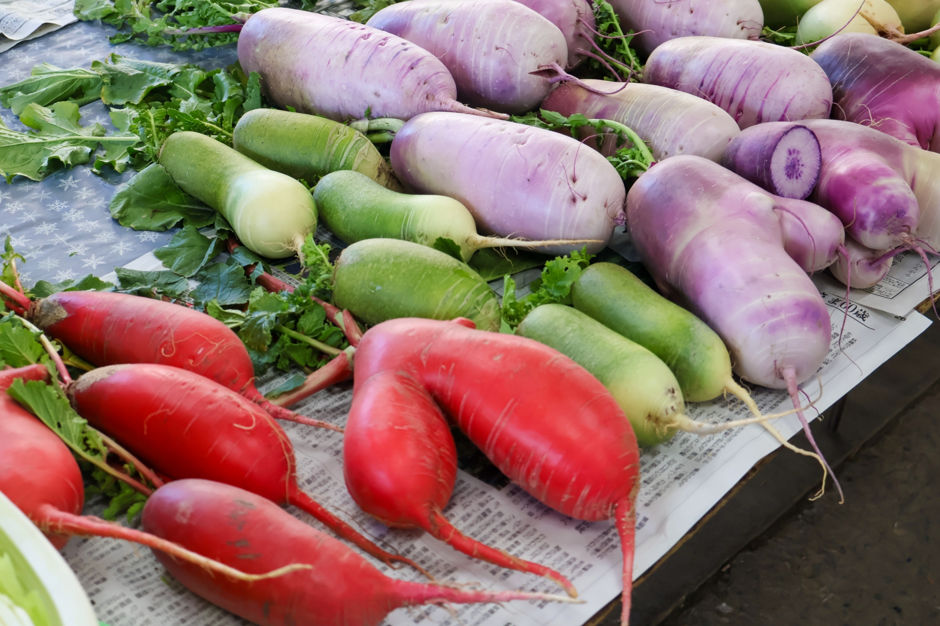 カラフルな野菜