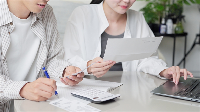 買い物の明細を確認する