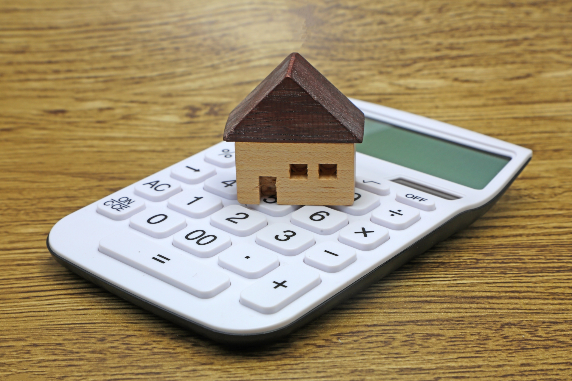 電卓といえ型の積み木