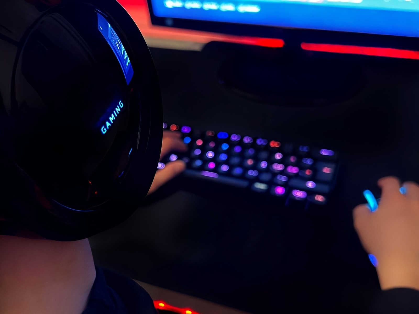 ゲームをする人