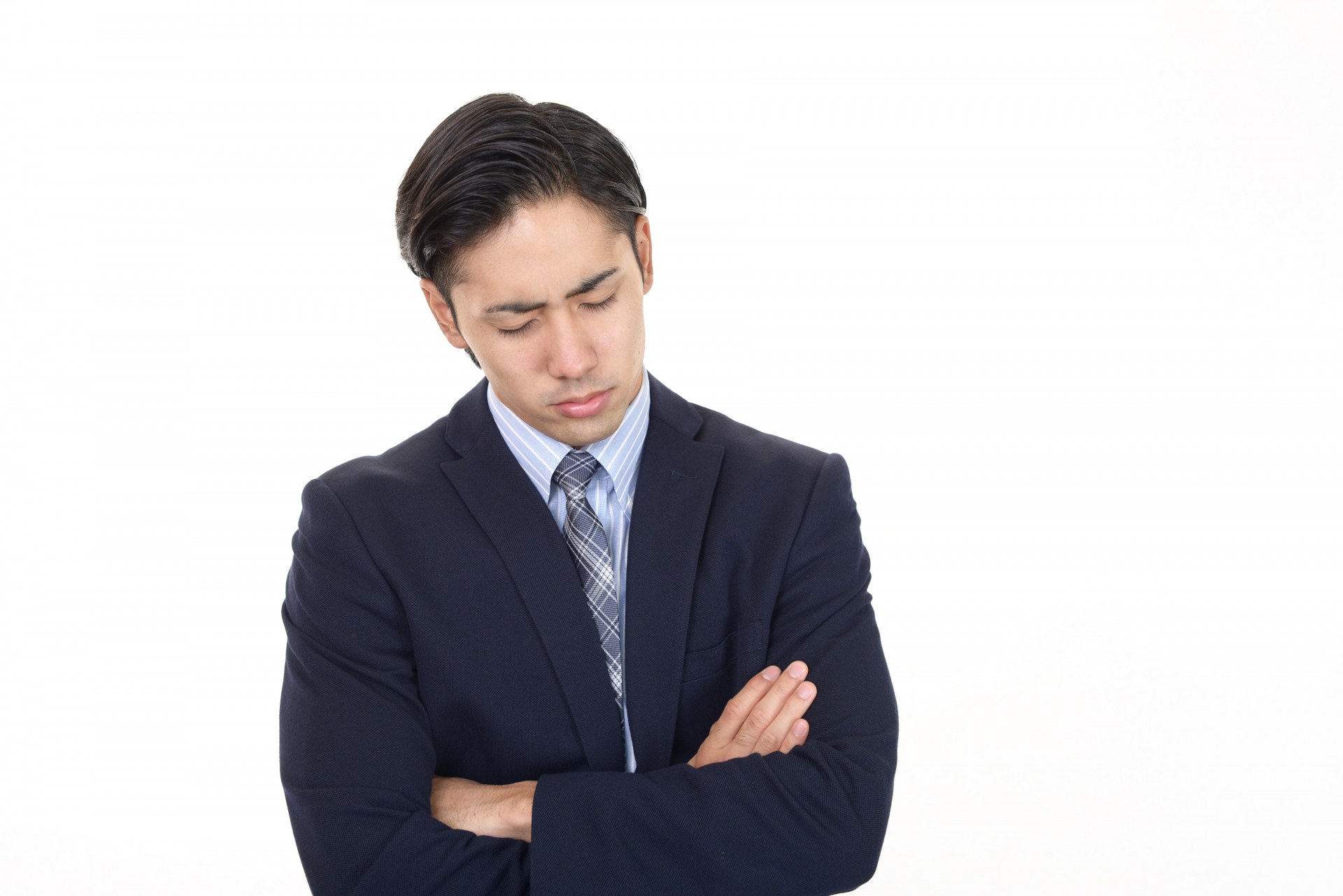 考える男性