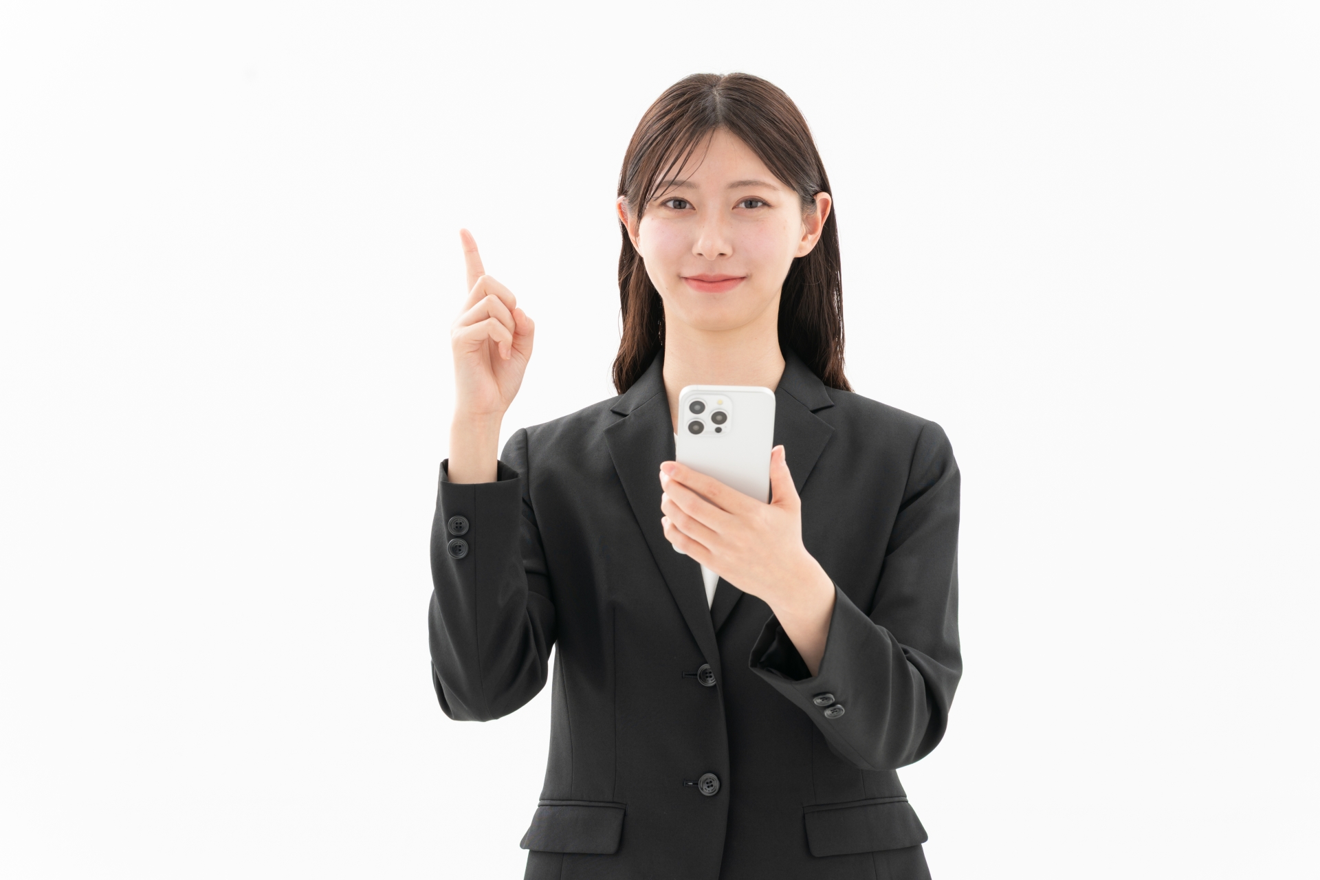 説明をする女性
