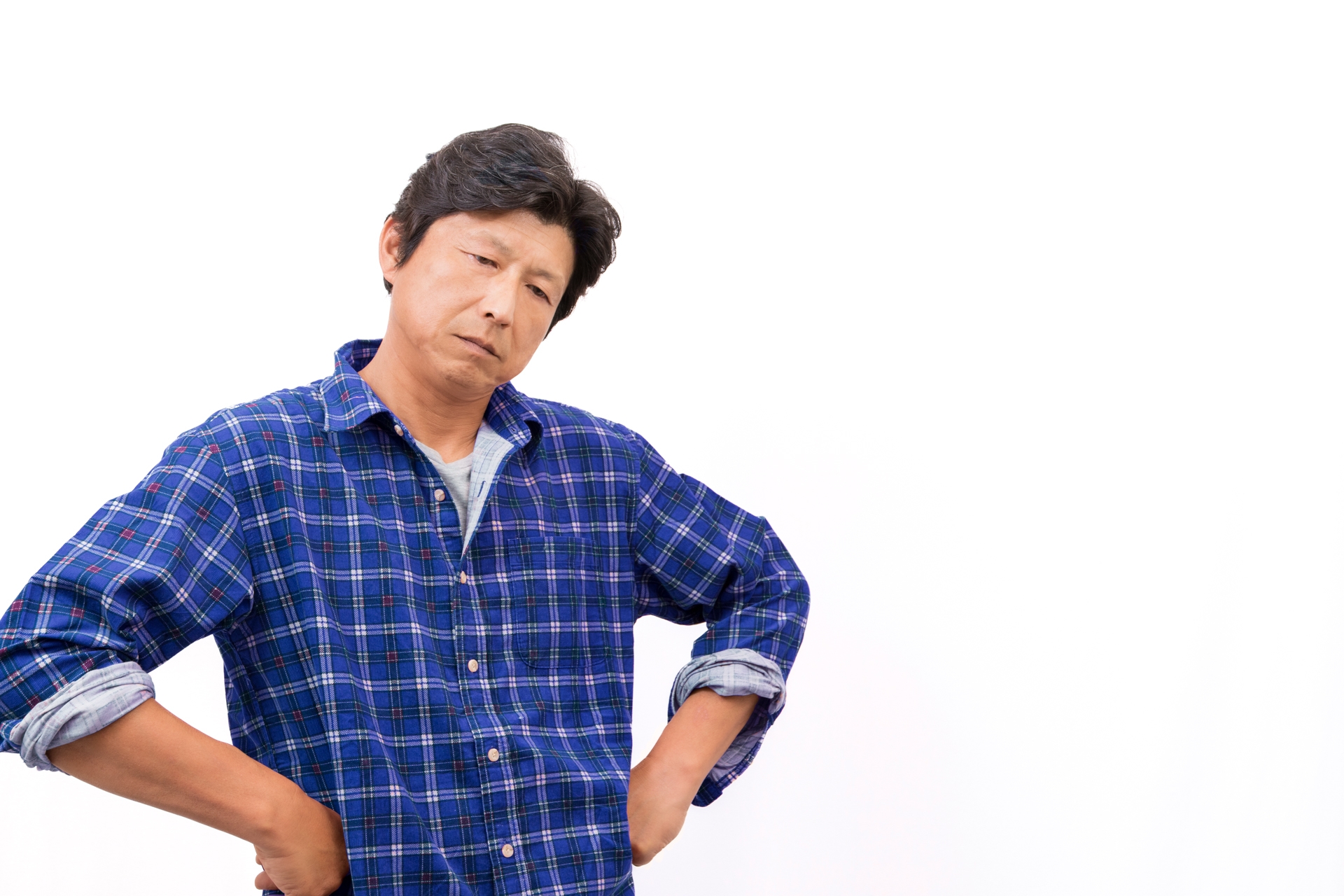 考える男性